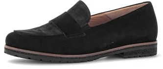 Gabor Damen Slipper, Frauen Slip On,Moderate Mehrweite (G),Businessschuhe,Slip-ons,Mokassins,Halbschuhe,Slides,Loafer,schwarz,40 EU / 6.5 UK