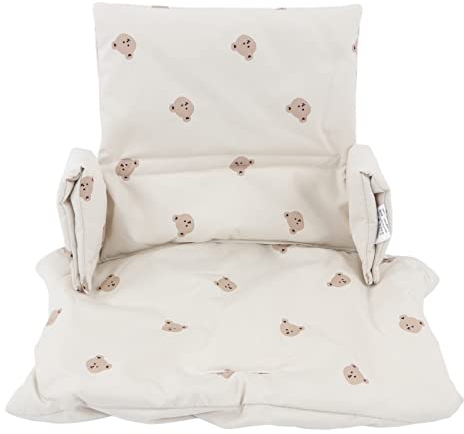 Hochstuhl Sitzkissen, Cartoon Muster Nylonstoff Esszimmer Hochstuhl Stützkissen für Kinder (Typ C)