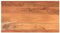 vidaXL Tischplatte, Holzplatte Rechteckig, Massivholzplatte für Bartisch Beistelltisch Esstisch, Ersatztischplatte, 100x50x3,8cm Akazienholz