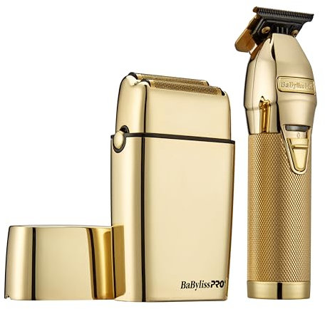 BaBylissPRO Limitedfx Trimmer und Rasierer, Prepack, Gold