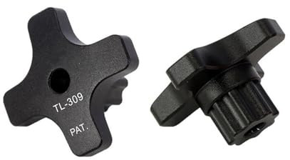 HOUSON Kurbelabzieher Werkzeug, Kurbel Abbau Werkzeug für Fahrrad Tretlager Kurbel Abzieher Auszieher Innenlager Abbau Entferner, Aluminiumlegierung, Aluminiumgriff