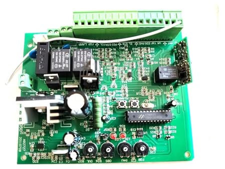 Abridor de puerta corrediza Controlador de Placa de circuito de 12VDC, tarjeta PCB for Avidsen 12vdc 104410, abridor de Puerta corredera, Placa for Puerta Corredera Protección y seguridad múltiple(Onl