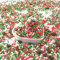 STREUSEL GLÜCK Weihnachtsmix 40g weiss rot grün Rentiere Weihnachtsbaum Zuckerstreusel Weihnachten Tortendeko Torte Cupcakes Muffins Christmas Plätzchen