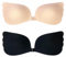 Reggiseno Invisibile, 2 Pezzi Coppe Adesive Seno, Reggiseno Adesivo Push Up, Coppe Silicone Adesive Push Up, Reggiseni Invisibili Donna,Riutilizzabile Reggiseno per Festa Matrimonio Uso Quotidiano(D)