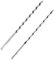 Ultra Long Wood Auger Drill Bit, 6mm/8mm*230mm Auger Hex Shank Drill Bits for Wood, Block Brick Tile and Plastic Auger Bit (2PCS)