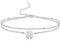 VASSAGO Bracelet trèfle à quatre feuilles en acier inoxydable pour femme - Bracelet porte-bonheur en forme de trèfle à quatre feuilles - Bijoux tendance - Cadeaux pour femme, taille unique, Acier