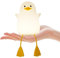 Ninnyi Duck Night Light, Rechargeable Dimmable Silicone Squishy Night Light for Children
