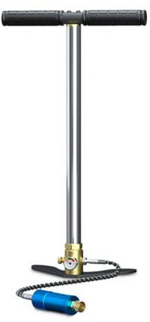 Pesfehhy Mini Bomba de Aire Manual para Buceo, Rebreather SubacuáTico, Bomba de Aire de Alta PresióN, Equipo Inflable para Buceo Al Aire Libre