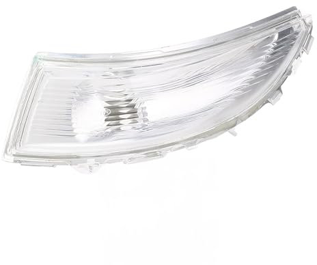 Boîtier de Lampe de Clignotant Rétroviseur Porte, Couvercle Lentille d'indicateur Rétroviseur d'aile Transparent Résistant aux Chocs pour 2013-2019 (Gauche (261659450R))
