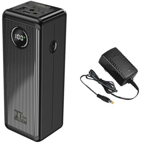JHKJ Lithium Ion Batteries 22.2V 27000mAh Power Bank 22.2V Replaceable Battery with DC Charger and BMS 22.2 Volt Lithium Battery Pack for 600W Motor