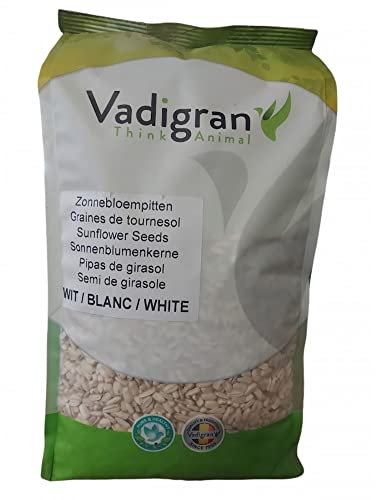 VADIGRAN - Grandes Graines de Tournesol Blanches 2 kg