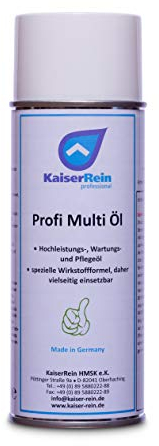 KaiserRein Profi Multi Öl Allzweck-öl Multi-Spray Schmieröl Haushalts-öl beseitigt Quietschen, Schmiert, Fettet, Türen, Schränke, Schließzylinder usw.