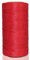 Komfami Wachs Faden Nähgarn 260 Meter 1mm Polyester Wachsfaden Nähen Ledergarn Gewachst (Rot)