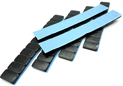 NAAA 360g Auswuchtgewichte schwarz kunststoffbeschichtete Stahlgewichtsriegel 6x60g