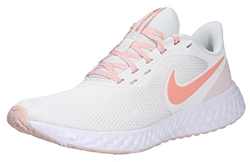 Nike Damen Revolutie Sneaker, Summit White Crimson Blis, 38.5 EU
