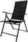Samuel ALEXANDER Outdoor Garden Patio Multi Position Reclining Folding Chair in Black