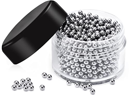 Decanter Cleaning Beads, 1000 Pcs 304 Stainless Steel Cleaning Balls Reusable Cleaner Brush for Wine Decanters Water Bottle Hookah Bong Carafe and Vase