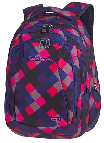 Coolpack Combo school backpack 3 compartments 29 litres 46 x 30 x 20 cm Electric Pink 82270CP