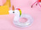 Aufblasbar Einhorn Schwimmring, Schwimmring Pool Wasserspielzeug Aufblasbar Schwimmring, Transparent Schwimmen Ring, für Erwachsene Kinder Mädchen (70)