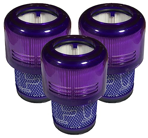 Comedes Filtro per aspirapolvere Dyson V11, SV14, V15, HEPA Big Filter, lavabile, utilizzabile invece di Dyson Filter 970013-02 (3 pezzi)