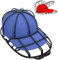 Powmag 2 Stück Cap Washer für Baseballmützen, Basecap kappen waschgestell, Mütze form Washer für Erwachsene und Kinder, Shaper für Waschmaschine oder Geschirrspüler(Schwarz)