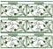 GANAZONO 1 Set/6Pcs Tall Garden Flower Trellis Decorative Garden Fence Wire Lattices Grid Panels Metal Folding Flower Bed for Vines Green