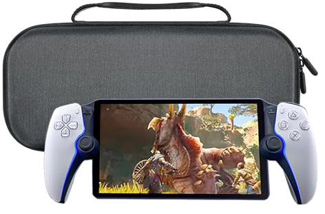 BeisDirect Hard Case for Sony PlayStation Portal Game Accessories for PlayStation Portal Console Storage Bag Handbag EVA Storage Bag, Black 34*15.5*8.5cm (A)