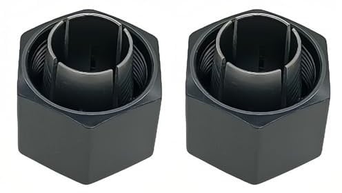 KIMGU Collet And Nut (1/​​2-inch) 12.7mm replace for Dewalt DW6212 DW616 DW618 router