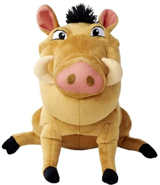 Disney Lion King, 30 Jahre König der Löwen, Pumbaa, 25cm Plüschtier, ab den ersten Lebensmonaten geeignet