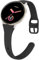 Cinturino sottile compatibile con Garmin Vivoactive 5/Vivoactive 3/3, cinturino di ricambio regolabile in silicone da 20 mm per Garmin Vivomove HR/Instinct 2S/Fenxi 7S/Forerunner 55 245 645 (nero)