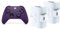 Xbox Wireless Controller - Astral Purple+Venom Doppelpack mit wiederaufladbarem Akku Controller - Weiß Series X & S One