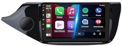 Android 13 2 DIN Radio Coche Pantalla Táctil de 9 Radio para Kia Ceed 2012-2016 Unidad Central estéreo Coche con Navegación GPS Bluetooth Radio FM Cámara Trasera(TL7Plus 8+128G)