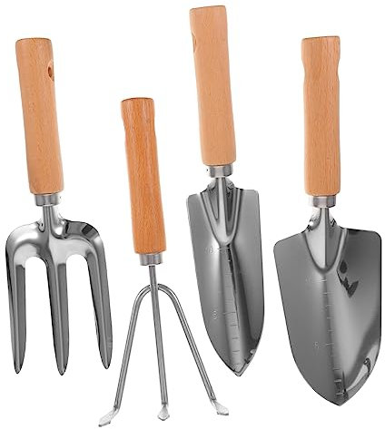 CANIGHT Gartenwerkzeugset Mit Handspaten Rechen Und Kleinen Gartengeräten Praktisch Für Gartenarbeit Und Bonsai-Pflege Aus Langlebigen Materialien