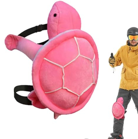 Turtle Skischutz - Weiche Snowboard-Knieschoner für Sitzpolster und Hüften - Vielseitige Verwendungszwecke Fallschutzausrüstung für Ski, Hüftschutz, bequeme Protektoren