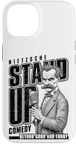 iPhone 14 Funny Nietzsche Philosophy Stand Up Comedy Philosopher Case