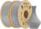 Creality Filamento PLA Hyper 1,75 mm, paquete de 2 kg, filamento de alta velocidad (30-600 mm/s), compatible con la mayoría de impresoras 3D como Creality K1C K1 Max, gris y gris