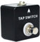 Amagogo Gitarrenfußschalter Pedal Foot Switch 1/4 Ausgang Gitarrenteile Single momentaner Fußschalter für Studio Multi-Effects Pedal Bass