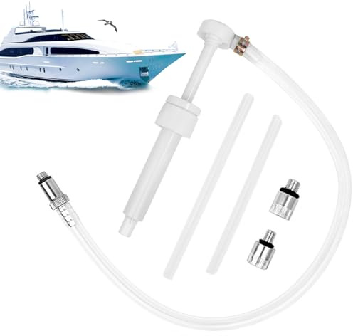 Untere Pumpe – Flüssigkeitstransfer-Quart-Flaschen, Getriebeöl-Handpumpen-Getriebe, Marine-Außenbord-Drehadapter, ergonomisch, zuverlässiger Schmierstoffwechsel, Bootsmotoren