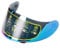 Woljay Visor Shield für Motorradhelm Integralhelm (Regenbogen)