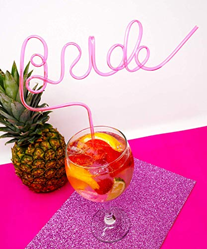 Bride Hen Party Straw ~ Re-usable Bride Straw ~ Bride To Be Drink Straw ~ Reusable Hen Do Party Straws ~ Bride To Be Gift ~ Hen Party Accessories