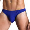 Faringoto Ultra léger et respirant Ice Silk Hommes Respirant Micro Mesh Slips Relax la nuit Underpants, bleu, S
