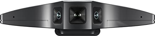 iiyama UC CAM180UM-1 Webcam panoramique avec résolution 4K et Technologie de Suivi Automatique (USB-C) Noir