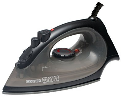 Corby Sherwood - Ferro da stiro a vapore, 1200 W, colore: Nero