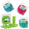 31 Piece Camping Picnic Plastic Utensils BBQ Set with Knives Forks Spoons Cups & Plates, Re-usable (Random Colour)
