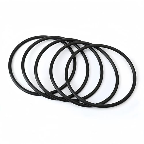 Boxonly O-Ringe, Nitrilkautschuk, rund, O-Ringe, Dichtungstüllen, 155 mm Außendurchmesser, 148 mm Innendurchmesser, 3,5 mm Breite, metrische Dichtungsscheibe, O-Ring-Dichtung, schwarz, 10 Stück