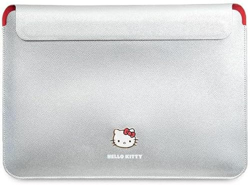 Hello Kitty HKCS14PGHDLMS 14 Argento PU Metal Logo