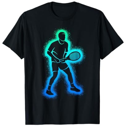 Tennisspieler Tennisschläger Herren Tennis Spieler Jungen T-Shirt