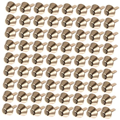 Operitacx 300stücke Handtaschen Füße Nieten Zubehör Für Taschenunterseite Wasserfeste Nailheads Schickem Für Kreative Projekte