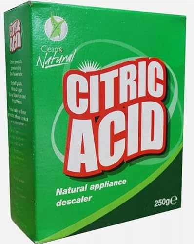Limescale Remover Citric Acid, Cleaning Natural Appliance, Descaler, 250g Box
