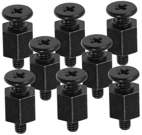 Angoily Juego de 8 Tornillos Hexagonales para Placa Base Ssd M.2 Compatibles Tornillos de Montaje de Placa Base de Metal